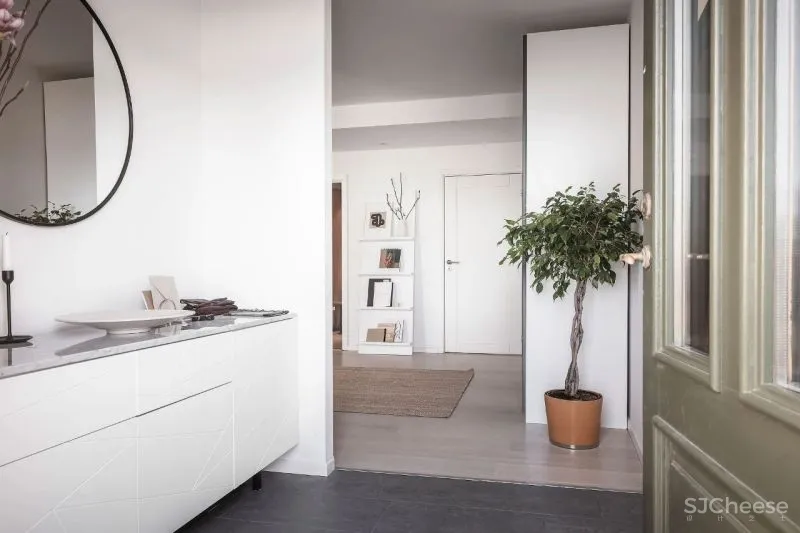 60㎡温柔知性的美,瑞典单身女子公寓