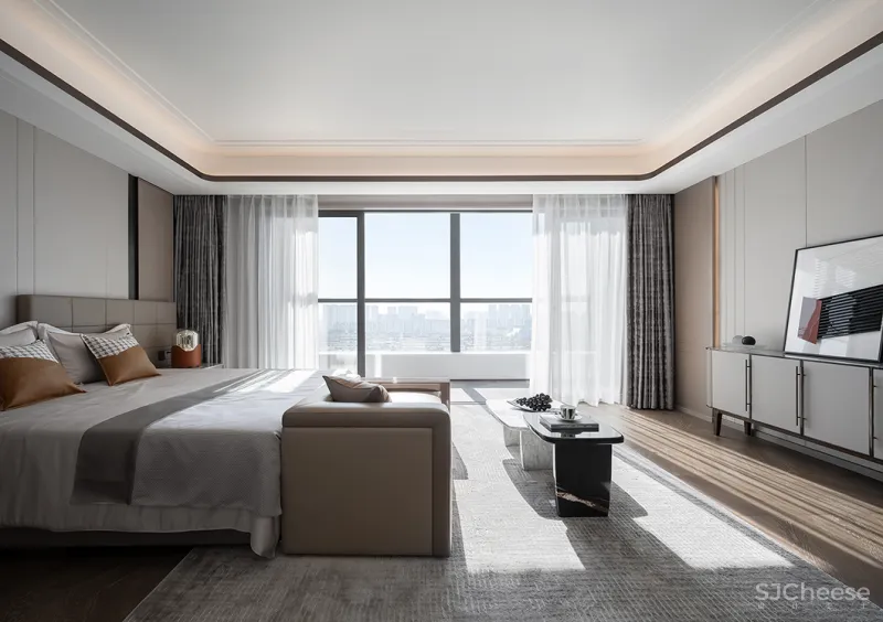 王五平:280㎡凌江跃墅,顶层艺术!