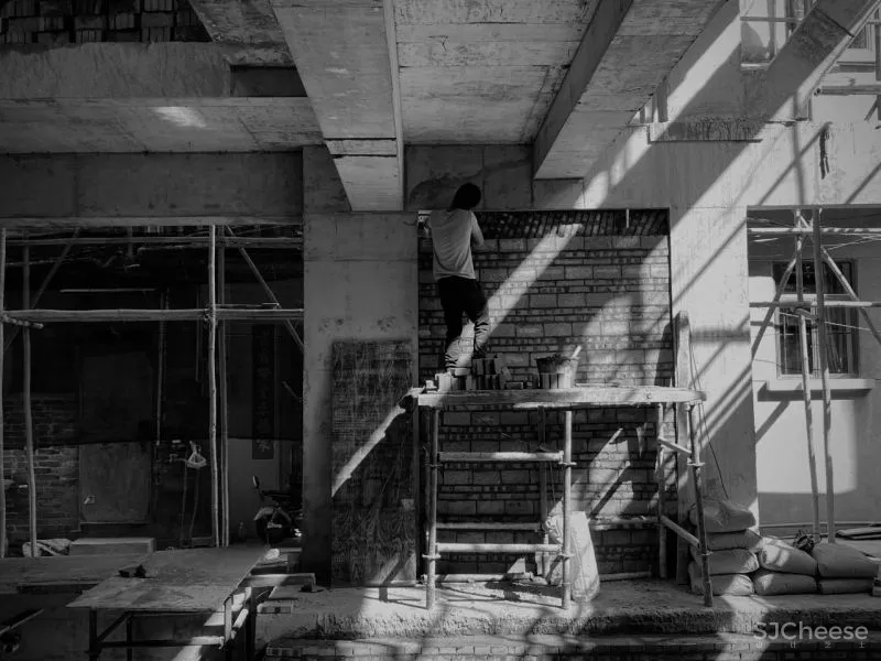 中古榫卯与现代空间的结合