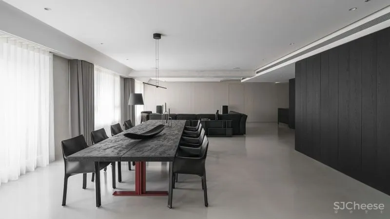 台湾264㎡住宅设计 墨片 水相设计