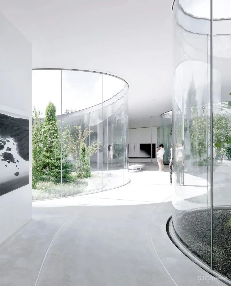 西泽立卫建筑事务所 画家千住博美术馆