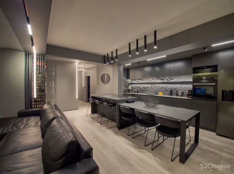 这是一个大胆的设计,因为热爱大自然,就将岩石直接搬回家?!