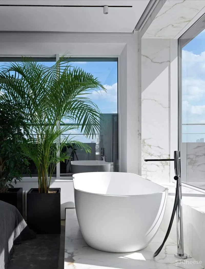 338m²顶层复式,艺术豪宅!