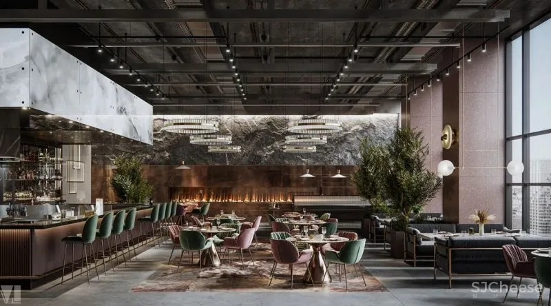 素雅现代的海滨别墅,通透