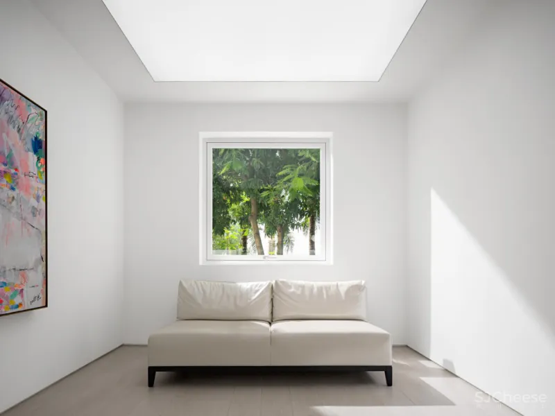 老宅变身极简白画廊，以空间与光探索艺术之雅