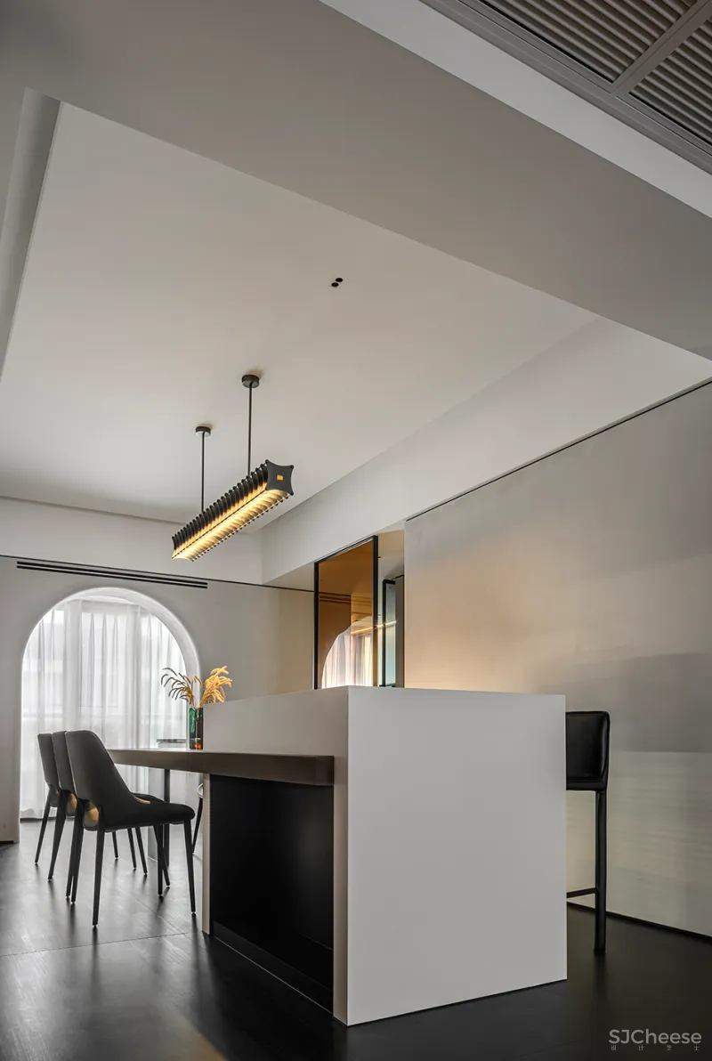 206㎡简约大平层,打破常规、简单纯粹!