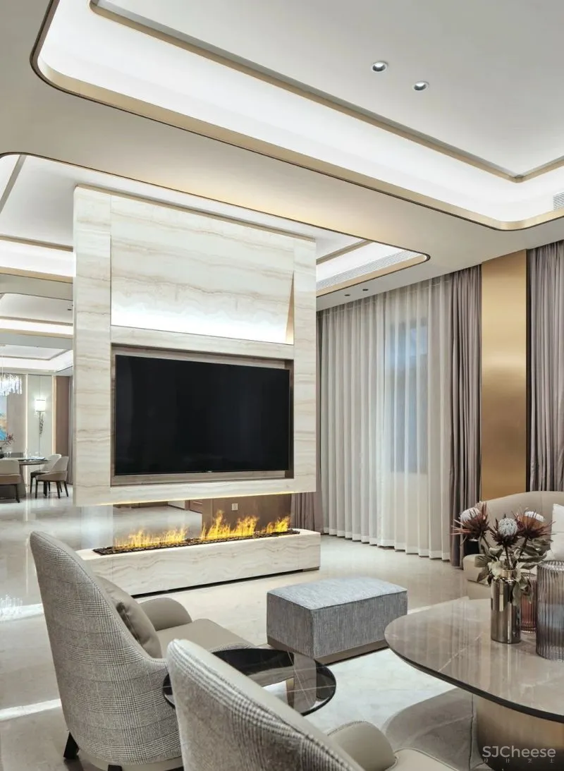 由器至礼演绎别墅里的方圆哲学 壹尼设计 黄一