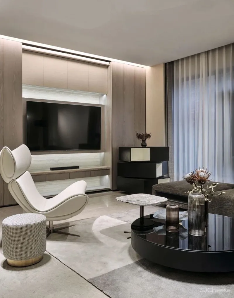 由器至礼演绎别墅里的方圆哲学 壹尼设计 黄一