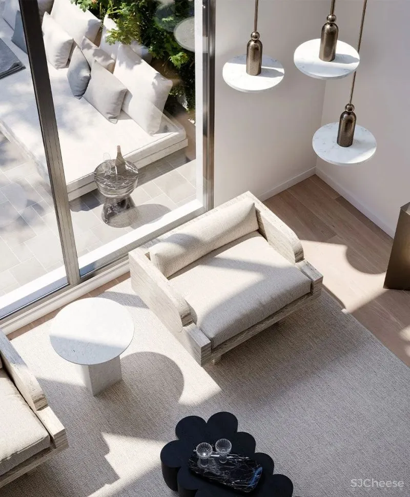 极简豪宅,存于现实的“空中花园”,真的仙境!