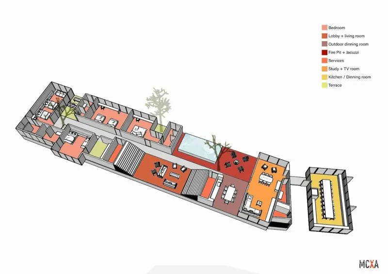 Mauricio Ceballos 墨西哥 融入大自然的林间景观别墅