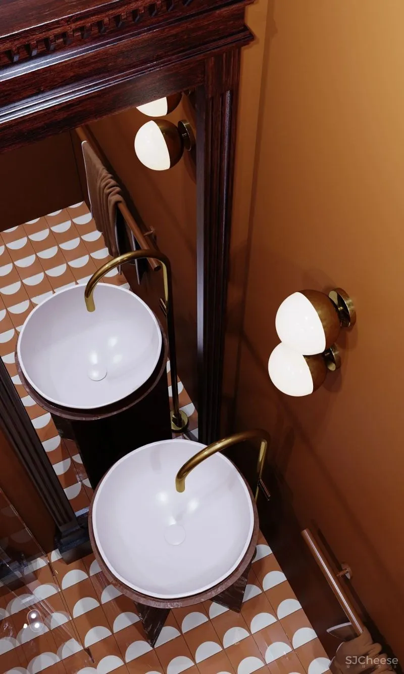 大户型下的浓郁枫叶红,留存满室的明朗光泽!