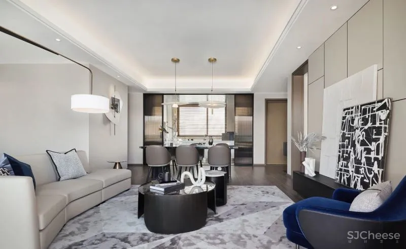 115㎡~160㎡样板间设计,多重视角共探人居新风尚