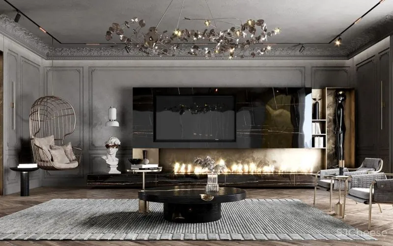 法式现代豪宅，无可挑剔的工艺！