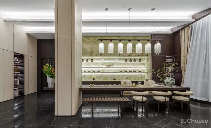 福州 • 6#楼办公样板-会所 JKD间空