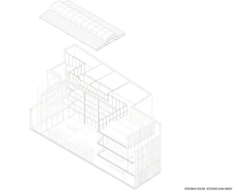 新作 开放式平面优化工作模式 Soler 4733办公室 Ana Sol Smud