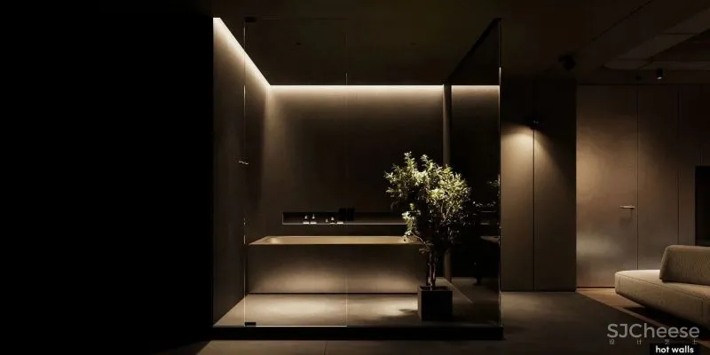 155㎡俄罗斯极简设计,沉静的艺术!