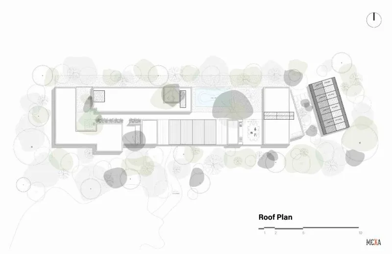 Mauricio Ceballos 墨西哥 融入大自然的林间景观别墅