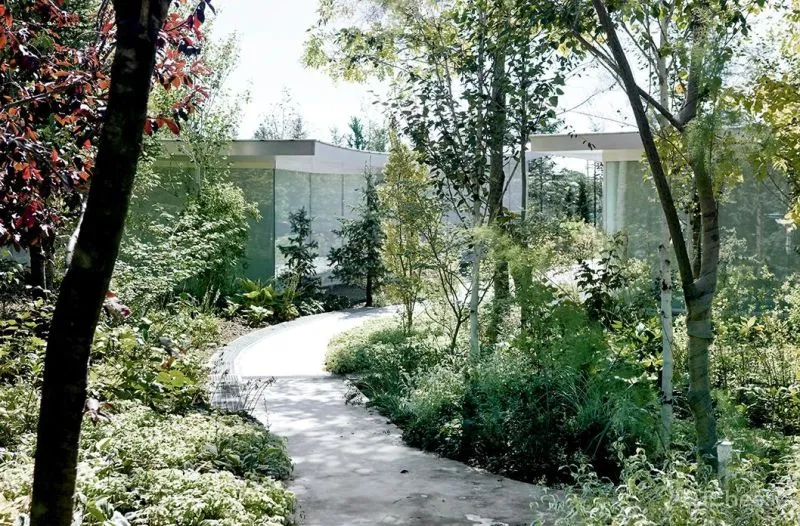 西泽立卫建筑事务所 画家千住博美术馆