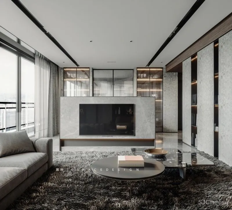 【新作】丨葛贺：270㎡平层实景，恰到好处的精致