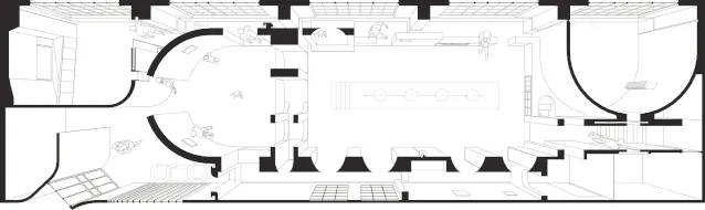 空间美学达到极致，让进入者在精神层面被感知