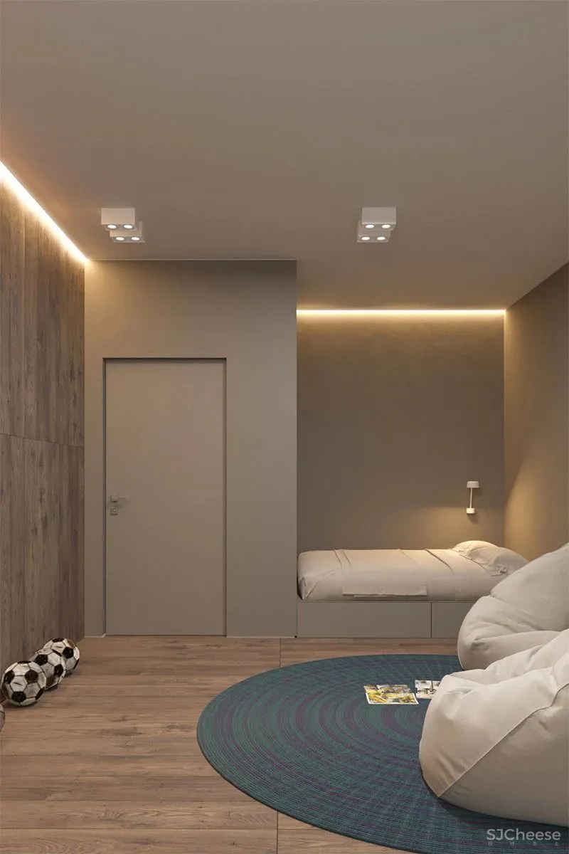 161㎡现代优雅,暗黑魅力