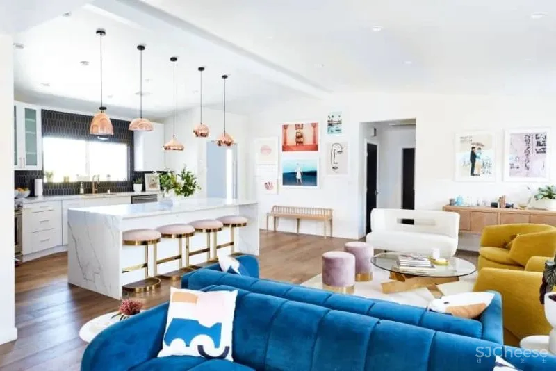 清新糖果色空间