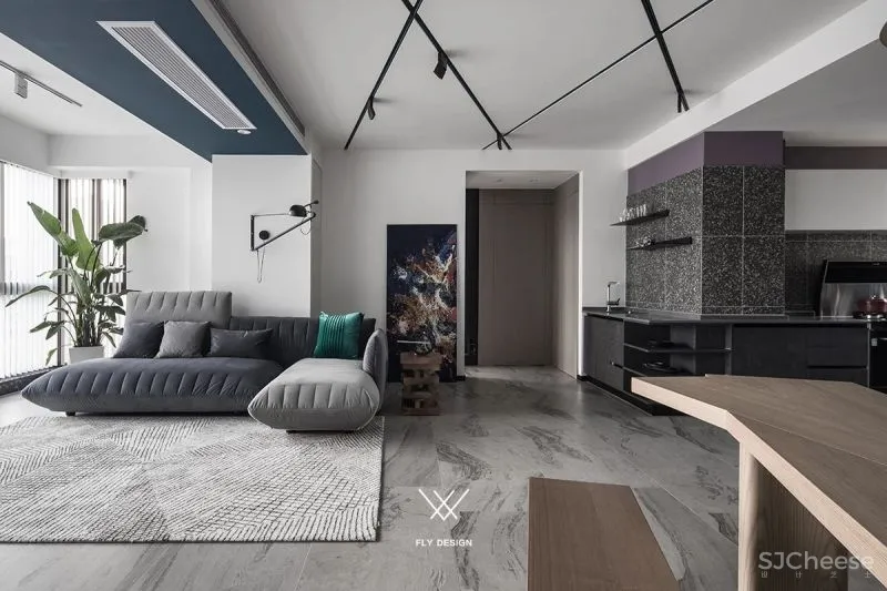 阳台与客厅打通一体化,这是我看到最喜欢的设计