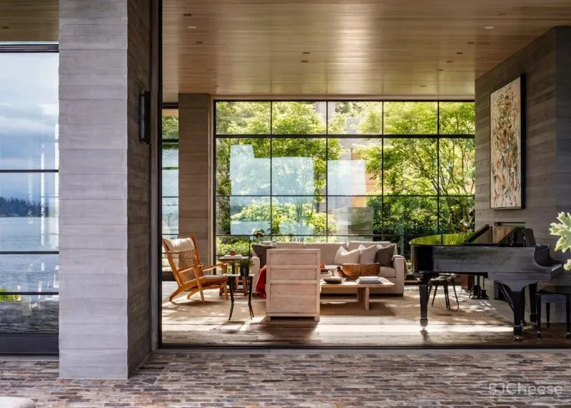 Scott Mitchell Studio-裸露混凝土超级豪宅设计•奢华与克制的完美平衡!