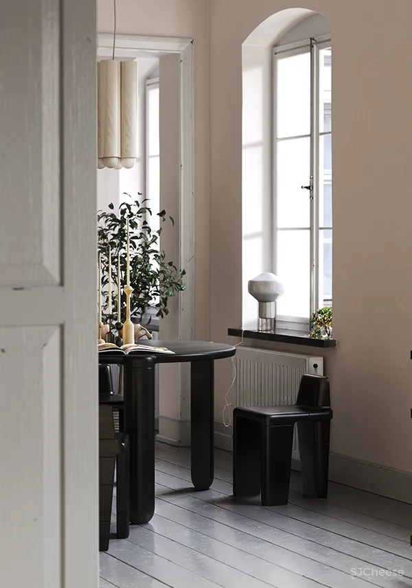 305㎡简约顶层公寓,轻奢之家!