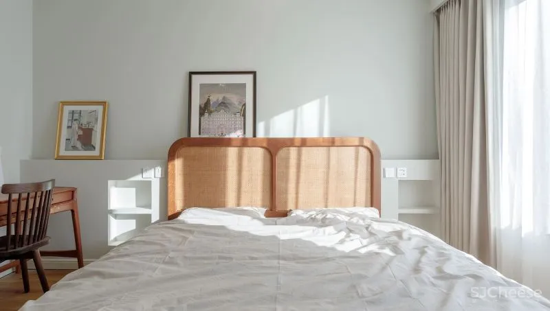 强烈安利超美中古风!83㎡两室改三室,安放三代五口人,收纳真心强大!