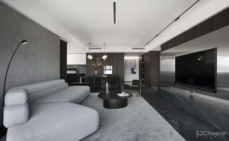 黑暗里的温和纯粹,回归空间的素净情怀 墨然设计