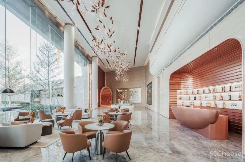 动静结合 规则弧形,交错出先锋时尚感 元禾大千