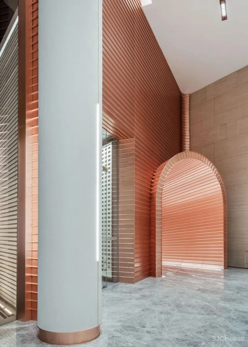 动静结合 规则弧形,交错出先锋时尚感 元禾大千