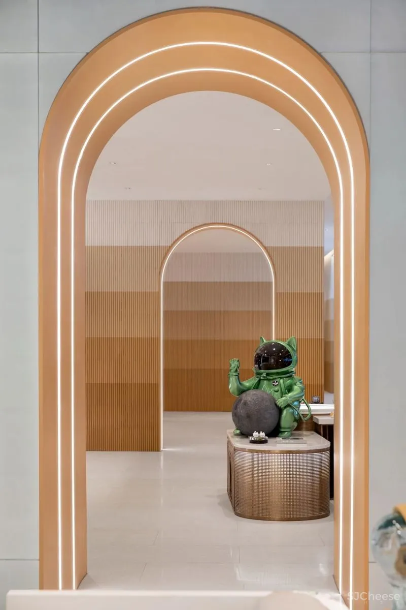 万科售楼处变身开黑、吸猫、撸妆馆,乐尚设计把潮玩体验做出新花样