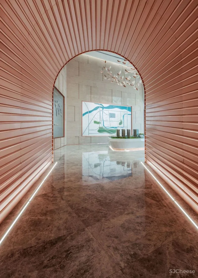 动静结合 规则弧形,交错出先锋时尚感 元禾大千