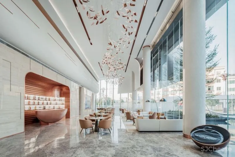 动静结合 规则弧形,交错出先锋时尚感 元禾大千