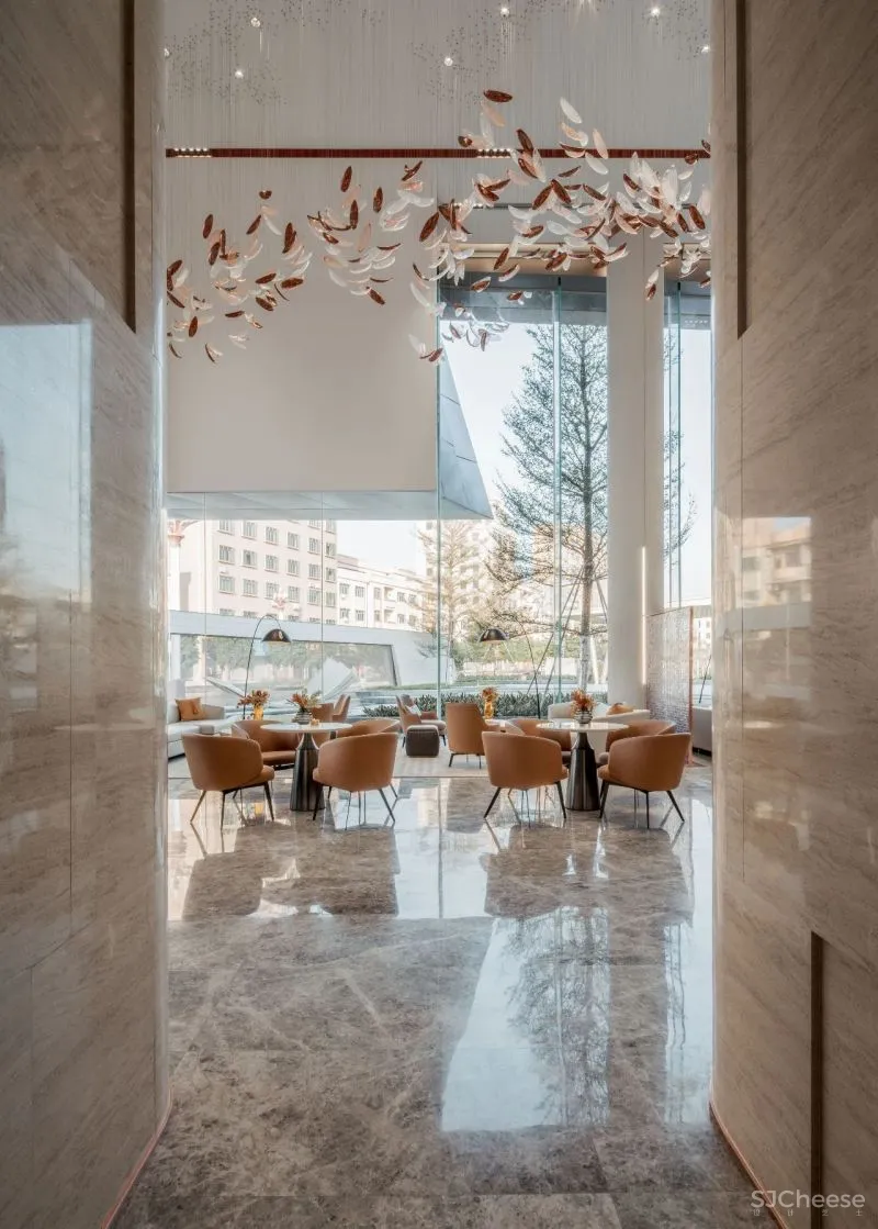 动静结合 规则弧形,交错出先锋时尚感 元禾大千