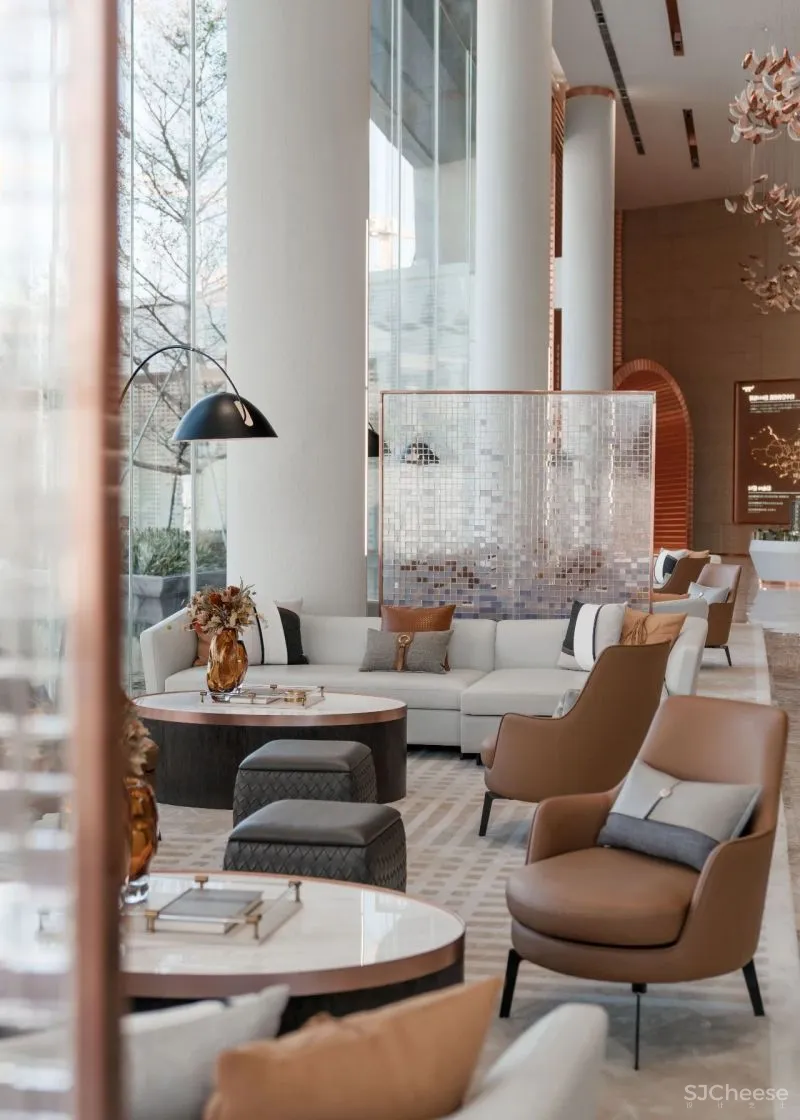 动静结合 规则弧形,交错出先锋时尚感 元禾大千