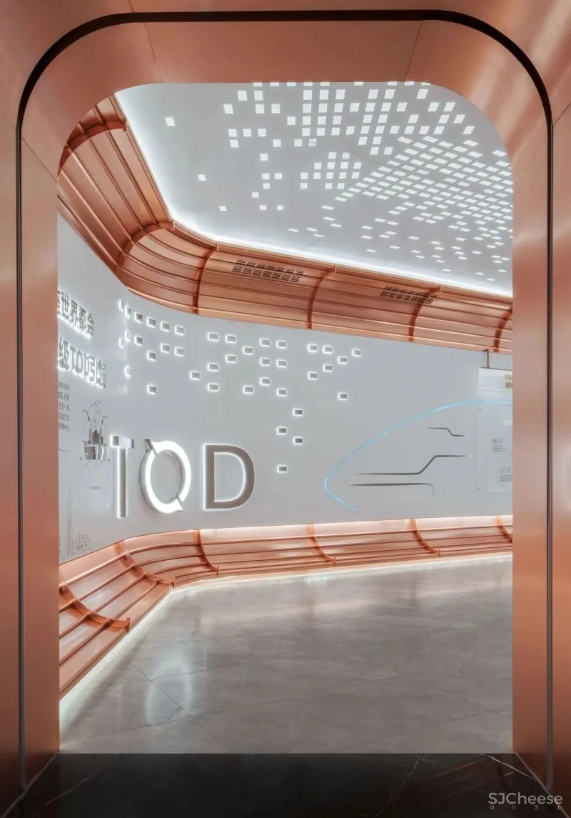 动静结合 规则弧形,交错出先锋时尚感 元禾大千