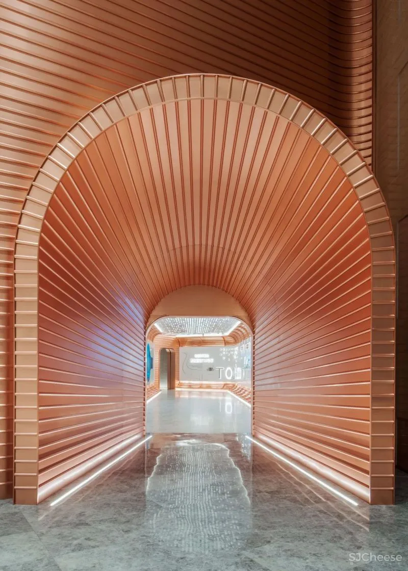 动静结合 规则弧形,交错出先锋时尚感 元禾大千