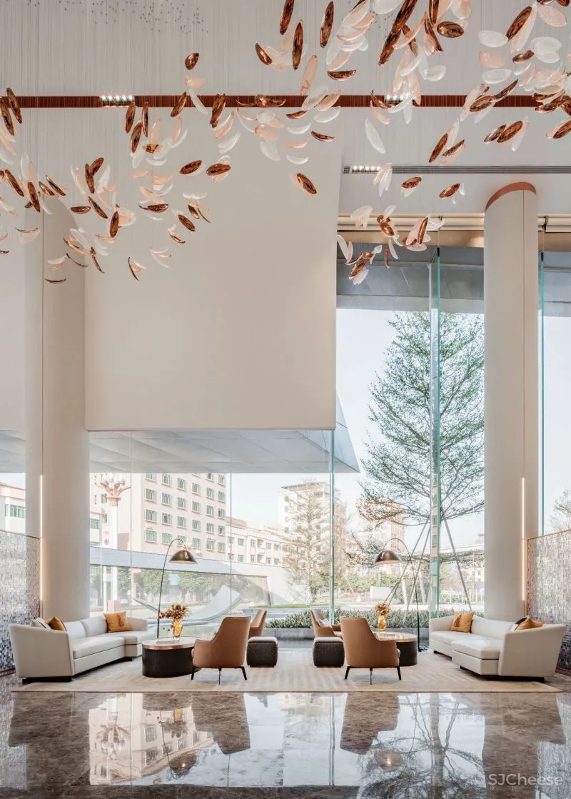 动静结合 规则弧形,交错出先锋时尚感 元禾大千