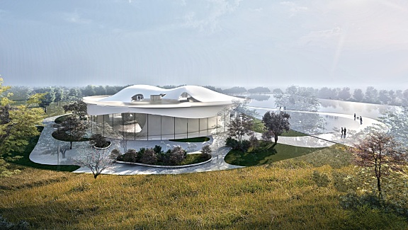 湖畔美术中心Lakeside Art&Exhibition Centre/权洪建筑研究所