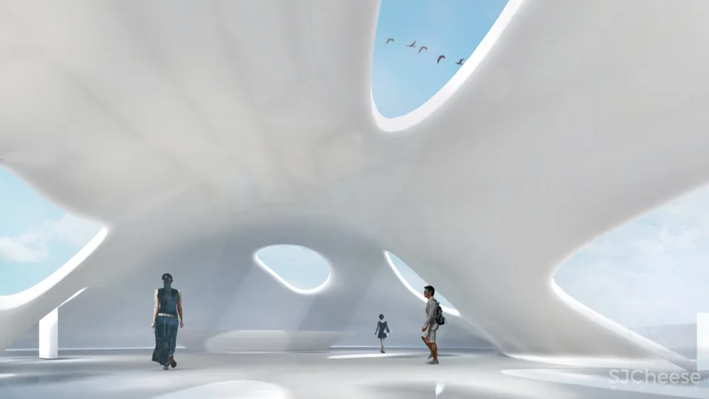 湖畔美术中心Lakeside Art&Exhibition Centre/权洪建筑研究所