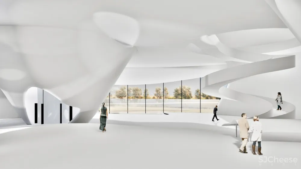 湖畔美术中心Lakeside Art&Exhibition Centre/权洪建筑研究所