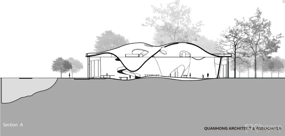 湖畔美术中心Lakeside Art&Exhibition Centre/权洪建筑研究所