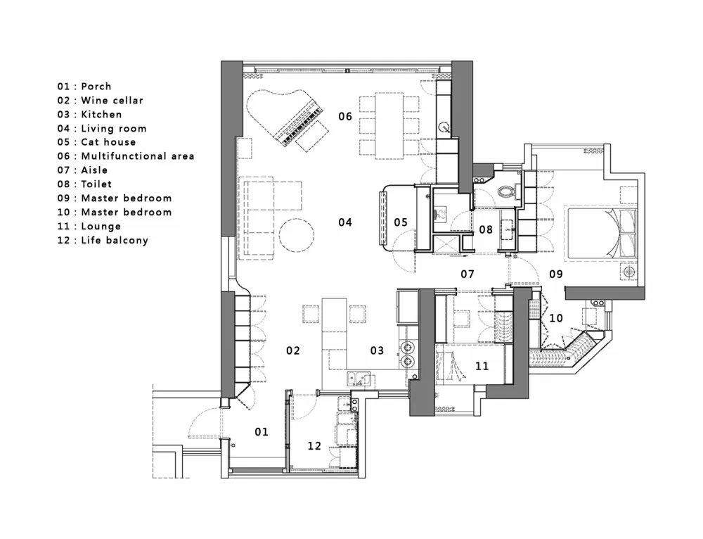林彦(GGD好好设计)-钢琴师MonAmi的家