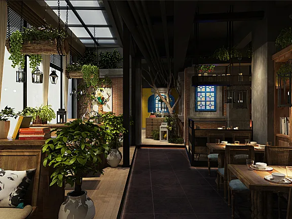 南昌欧兰朵无国界餐厅设计