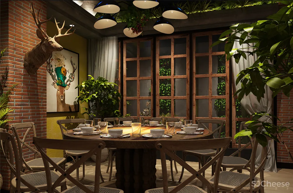 南昌欧兰朵无国界餐厅设计