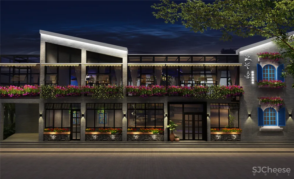 南昌欧兰朵无国界餐厅设计