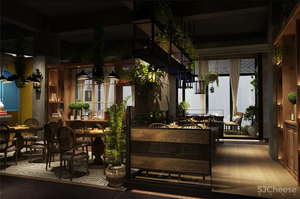 南昌欧兰朵无国界餐厅设计